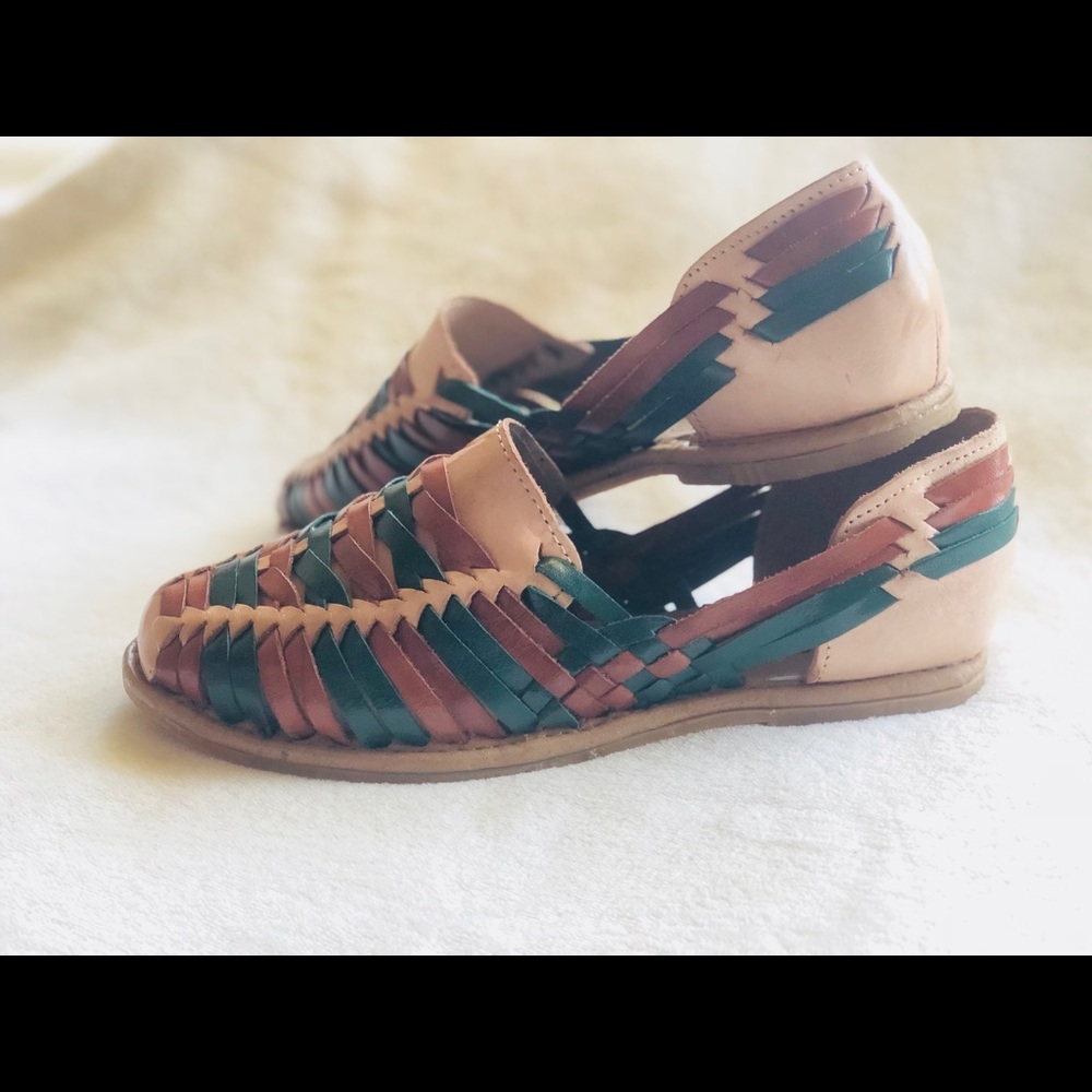 Mexican leather huaraches